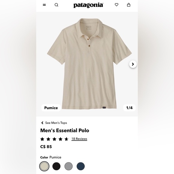 Patagonia Polo Cream Small - Picture 3 of 8